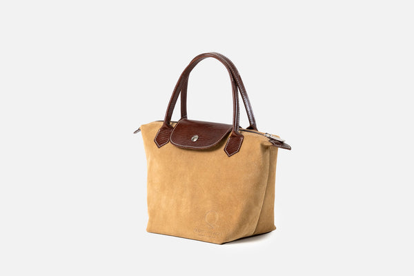 Suede Handbag