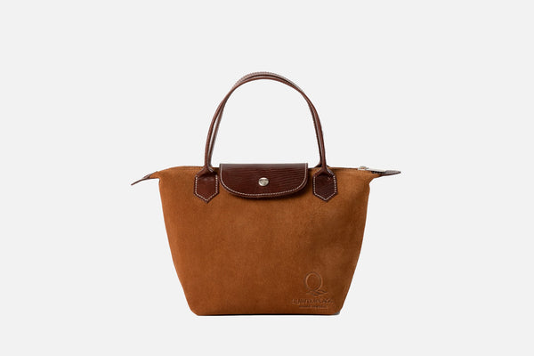 Suede Handbag