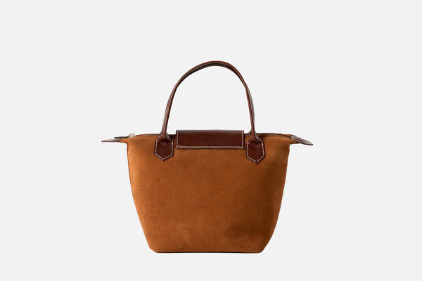 Suede Handbag