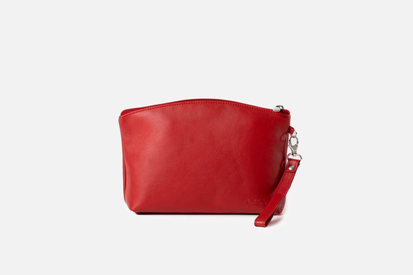 Bolsa média em pele