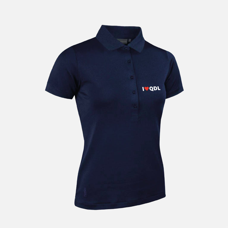 Women's Polo I Love QDL