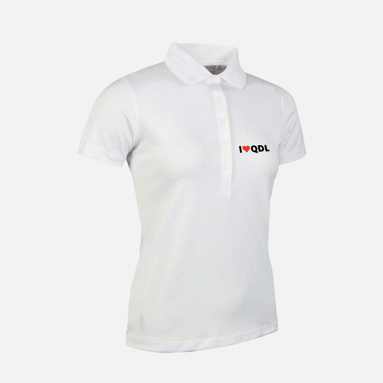Polo I Love QDL para mulher