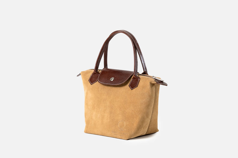 Suede Handbag
