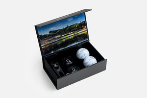 Medium Gift Box Quinta do Lago - Pitch Fork, Ball Marker and Golf Balls